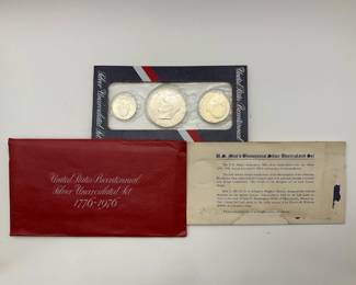 1976 US Bicentennial Silver Uncirculated Set