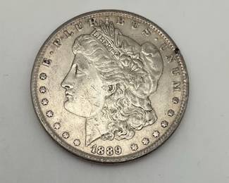 1889 Morgan Dollar
