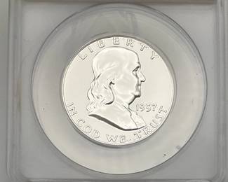 1957 Franklin Half Dollar