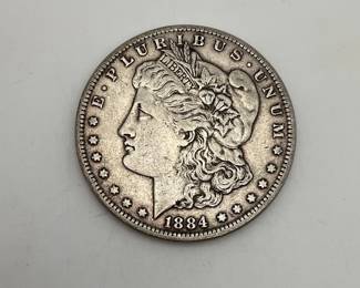1884 Morgan Dollar