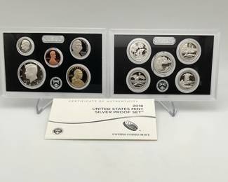 2018 US Mint Silver Proof Set