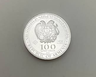 2020 Armenia Silver Noah's Ark