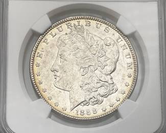 1888 Morgan Dollar, NGC MS 61