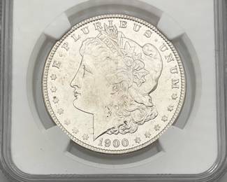 1900-O Morgan Dollar, NGC MS 62