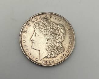 1921 US Morgan Silver Dollar