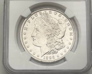 1896 Morgan Dollar, NGC MS 61