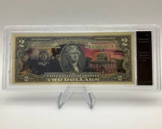 Declaration of Independence Enhanced $2 Note