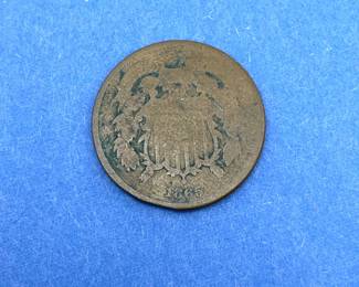 1865 2-Cent Piece