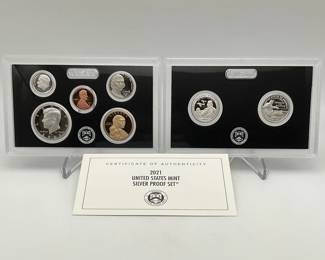 2021 US Mint Silver Proof Sets