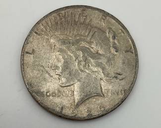 1926-S Peace Dollar