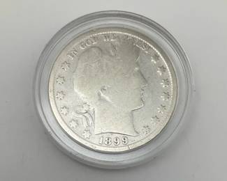 1899 Barber Half Dollar