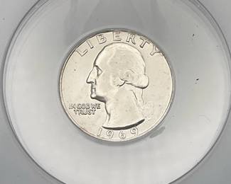 1969 Washington Quarter