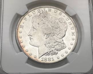 1881-S Morgan Dollar