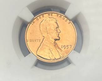 1957 Lincoln Penny 