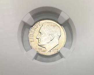 1963 Roosevelt Dime