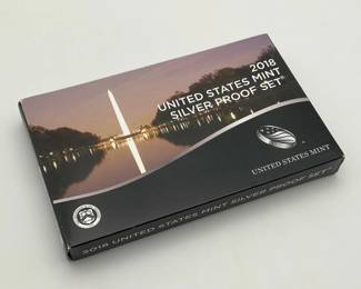 2018 US Mint Silver Proof Set