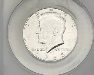 1968-D Kennedy Half Dollar