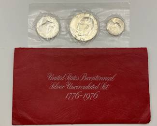 1976 US Bicentennial Silver Uncirculated Set