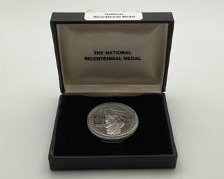 1976 US National Bicentennial Medal - Silver