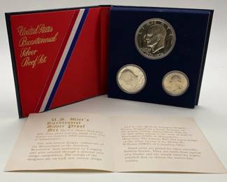 1976 US Bicentennial Silver Proof Set