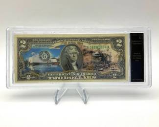 Attack on Pearl Harbor Enhanved $2 Note