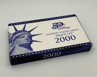 2000 US Mint Proof Set