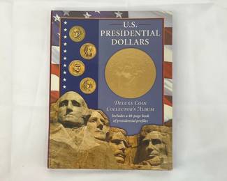 US Presidential Dollars Coin Collector's Album