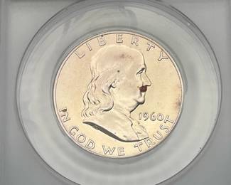 1960 Franklin Half Dollar