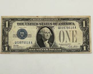 1928 A $1 Silver Certificate