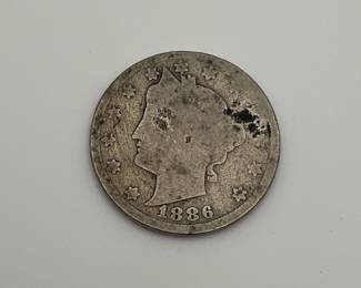 1886 Liberty V Nickel