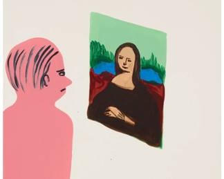 326 David Shrigley (b. 1968) "It's Ok Not To Like It," 2022 Screenprint in colors with varnish overlay on wove paper Edition: 16/125 Initialed, dated, and numbered in pencil on the verso of the lower sheet corners: DS 2022; Galleri Nicolai Wallner, Copenhagen, pub. Image/Sheet: 30" H x 22.125" W Estimate: $2,000 - $3,000