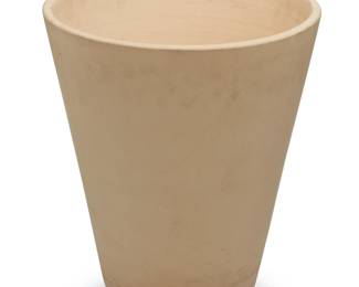 389 LaGardo Tackett (1911-1984) A model K-50 bisque ceramic planter for Architectural Pottery, mid-20th century Impressed to interior of base: ARCHITECTURAL POTTERY / MADE IN USA 18" H x 15.875" Dia. Estimate: $600 - $800