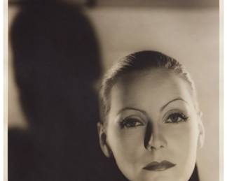 392 Clarence Sinclair Bull (1895-1979) "Mata Hari" (Greta Garbo), 1932 Gelatin silver print on paper An artist's proof aside from the edition of unknown size With the artist's partial embossed stamp in the lower left of the image: Clarence Sinclair Bull; inscribed "AP" in pencil and with the Kobal Collection embossed stamp in the lower margin; with the artist's black ink stamp and a copyright ink stamp, verso; titled and dated on a post-it note affixed verso Image:13.25" H x 10.5" W; Sheet: 14" H x 11" W Estimate: $300 - $500