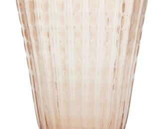 139 A Barovier & Toso art glass vase Mid/late 20th century; Murano, Italy Etched to underside: Barovier + Toso / Murano 10.625" H x 8.375" W x 5.25" D Estimate: $300 - $500