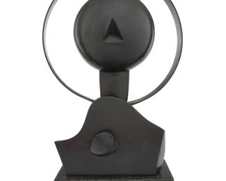 93 Norman Foster (20th Century) "Martyr," 1989 Patinated bronze on granite base Incised with artist's cipher and date: © 89 Bronze: 28.25" H x 18.75" W x 10.5" D; Overall: 32.5" H Estimate: $500 - $700