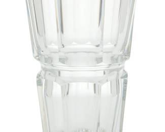 304 A Baccarat glass 'Edith' vase Late 20th century With etched factory mark 9.875" H x 6.5" Dia. Estimate: $200 - $400