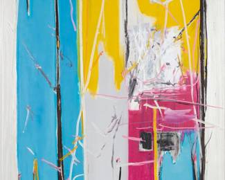 161 Gustavo Ramos Rivera (b. 1940) Untitled, 2019 Oil on canvas Signed and dated verso: G. Rivera. 2019 60" H x 48" W Estimate: $1,000 - $1,500