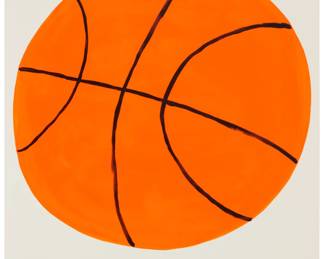 337 David Shrigley (b. 1968) "The World," 2020 Screenprint in colors with varnish overlay on wove paper Edition: 65/125 Signed and numbered, verso, according to a gallery label affixed to the frame's backing board; Galerie Nicholai Wallner, Copenhagen, Denmark, pub. Sheet: 30" H x 22" W Estimate: $2,000 - $3,000