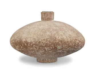 183 Claude Conover (1907-1994) "Mech," 1982 Glazed stoneware Signed and titled to underside: Claude Conover 11" H x 15" W x 15" D Estimate: $2,000 - $3,000