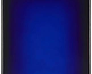 279 Eric Orr (1939-1998) "Oceans of Time," 1991 Oil on canvas stretched over panel, surrounded by lead-wrapped wood, as issued With the incised signature (twice), and indistinct inscription, all on the lead overlap, verso: Orr; titled and dated from the certificate of authenticity; numbered verso: E091-34 Overall: 29" H x 24" W x 1.5" D Estimate: $8,000 - $12,000