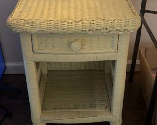 Wicker Accent Table