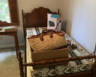 2 of 2 twin beds antique 