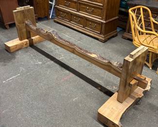 base to 12’ Walnut Table 