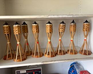 Tiki torches