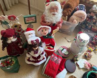 Christmas dolls and Nutcracker