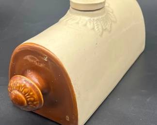 Antique stoneware foot warmer