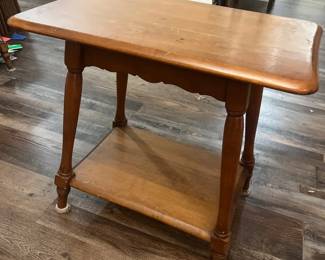 MidCentury, Modern Solid Wood Side Table 