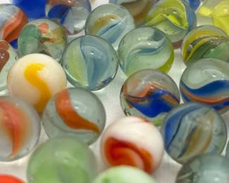 Vintage Glass Marbles