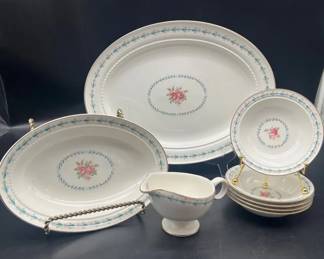 Harmony House China  Mt. Vernon  pattern Serving Set