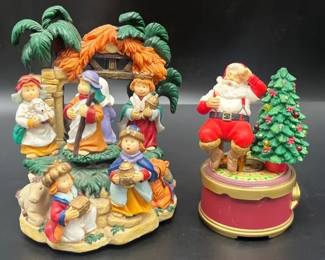 Musical Figurines Christmas 